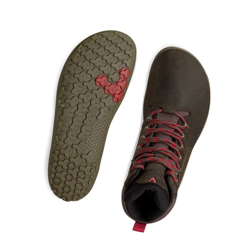 Botas Montaña Vivobarefoot Tracker II Firm Ground Hombre Marrom | 189306WAM