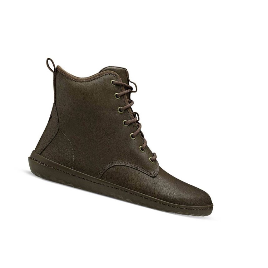 Botas con Cordones Vivobarefoot Scott II Hombre Marrom | 914568IJS