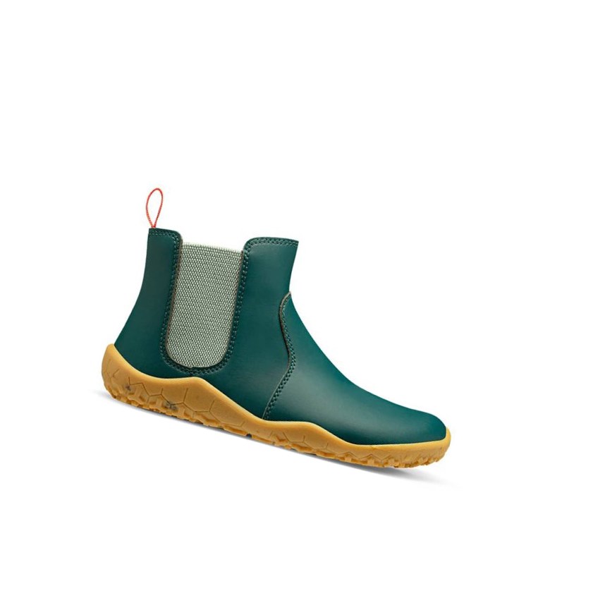 Botines Chelsea Vivobarefoot Fulham II Little Forest Folk Niños Azules | 157694QZL