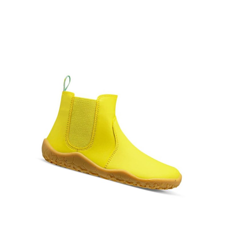 Botines Chelsea Vivobarefoot Fulham II Niños Amarillos | 704392WZG