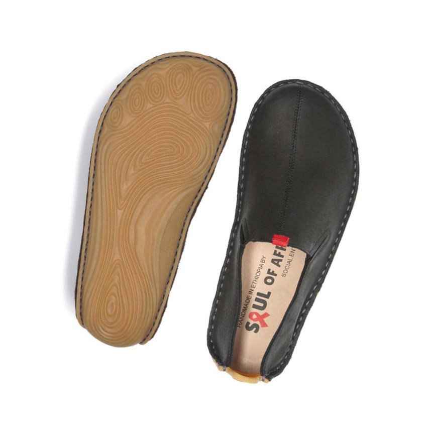 Espadrilles Vivobarefoot Ababa II Soul of Africa Hombre Negros | 283904PCI