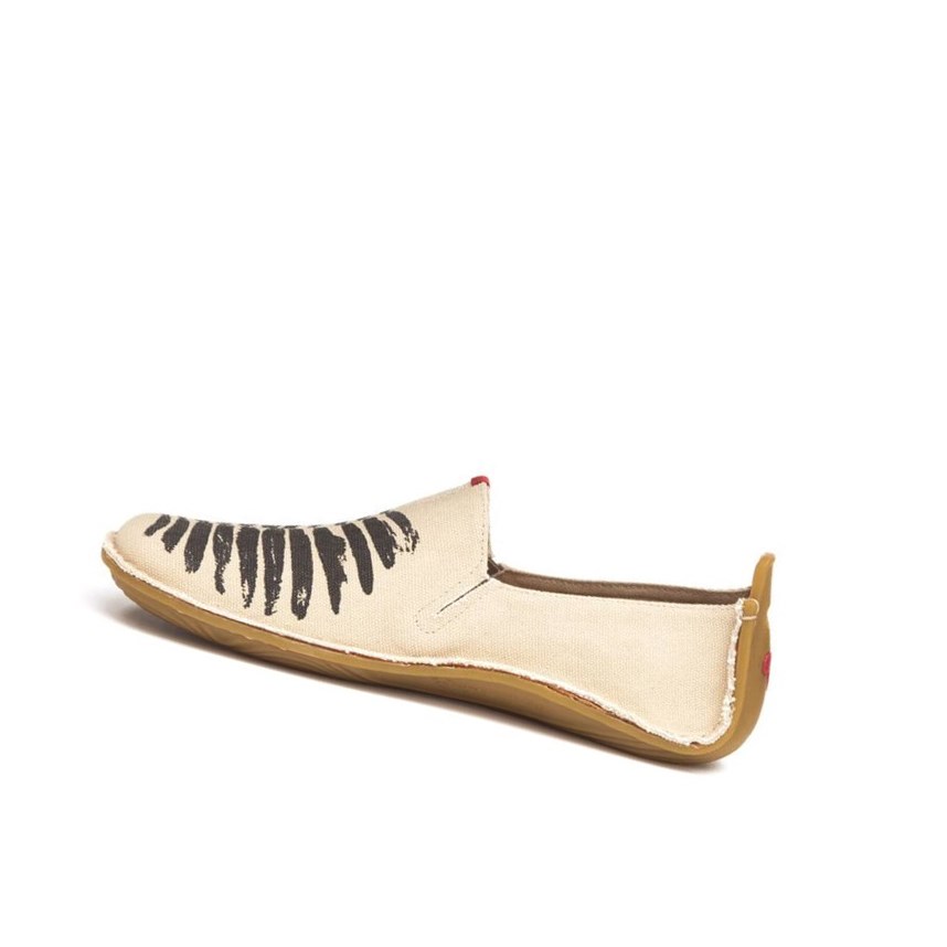 Espadrilles Vivobarefoot Ababa Lona Soul of Africa Mujer Beige | 671983GCY