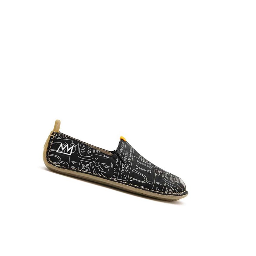 Tenis Para Correr Vivobarefoot Ababa Basquiat Niños Negros | 410385VQR