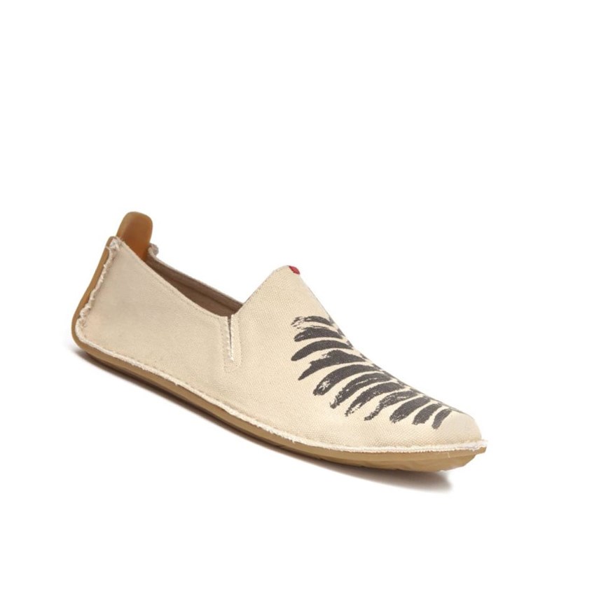 Tenis Para Correr Vivobarefoot Ababa Lona Soul of Africa Mujer Beige | 216490BMT