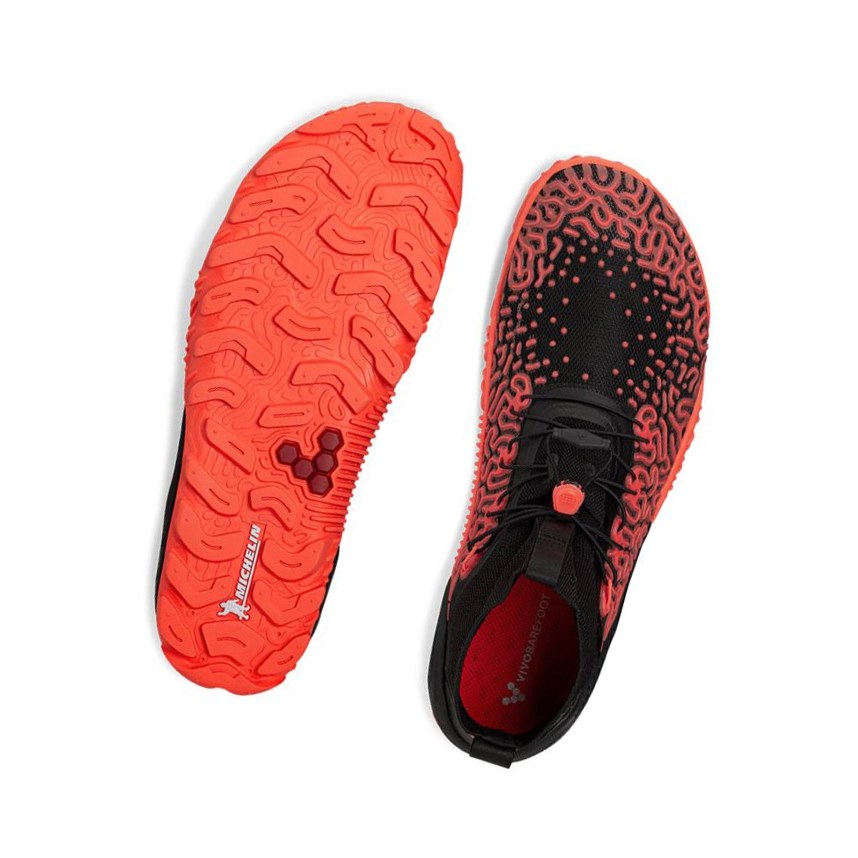 Tenis Para Correr Vivobarefoot Esc Tempest Mujer Negros Coral | 312870WAY