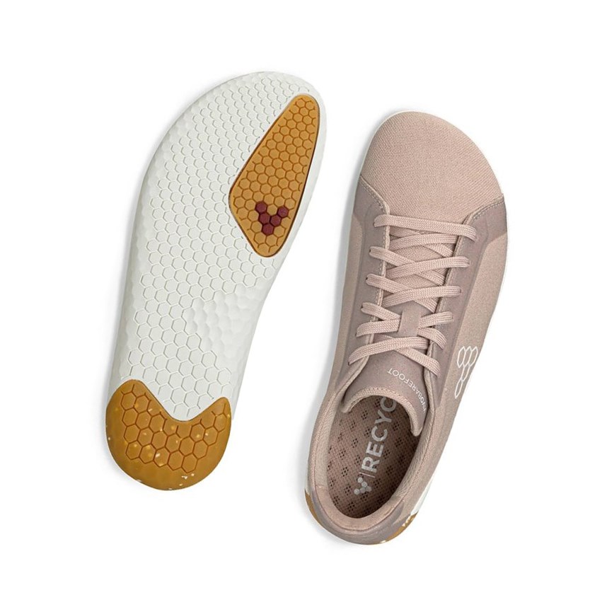 Tenis Para Correr Vivobarefoot Geo Court Eco Mujer Rosas | 172439BDK