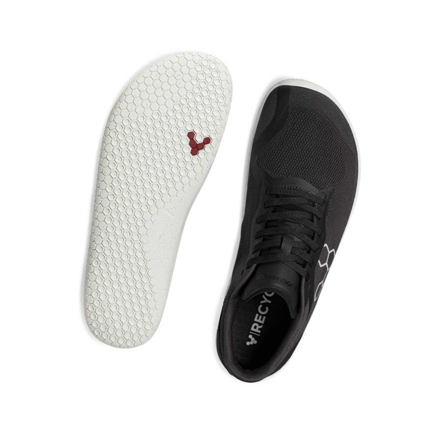 Tenis Para Correr Vivobarefoot Geo Racer II Mujer Negros | 035297SWL