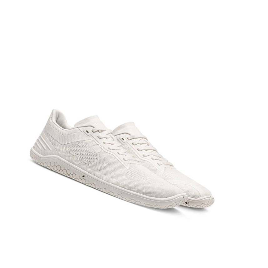 Tenis Para Correr Vivobarefoot Geo Racer II Hombre Blancos | 312985EAK