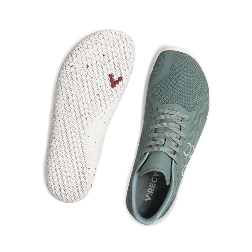 Tenis Para Correr Vivobarefoot Geo Racer II Hombre Verdes | 490216TES