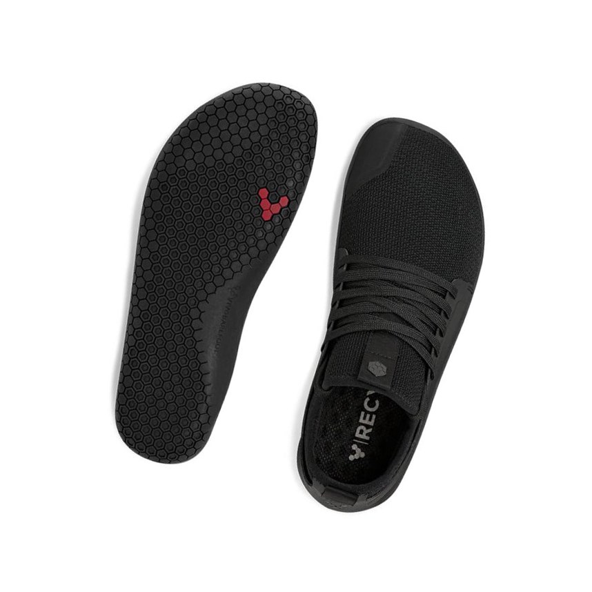 Tenis Para Correr Vivobarefoot Kasana Mujer Negros | 750398APL