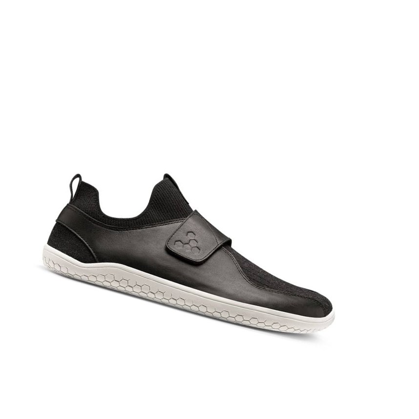 Tenis Para Correr Vivobarefoot Primus Knit EZ Hombre Negros | 468720YCK