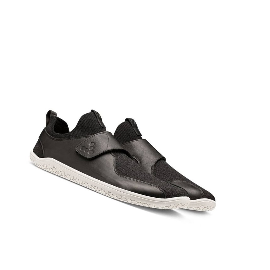 Tenis Para Correr Vivobarefoot Primus Knit EZ Hombre Negros | 468720YCK