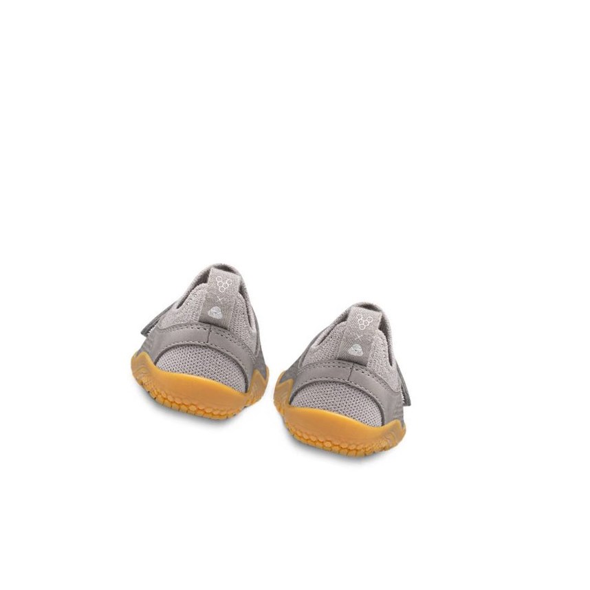 Tenis Para Correr Vivobarefoot Primus Knit II Toddler Niños Grises | 601928TRL