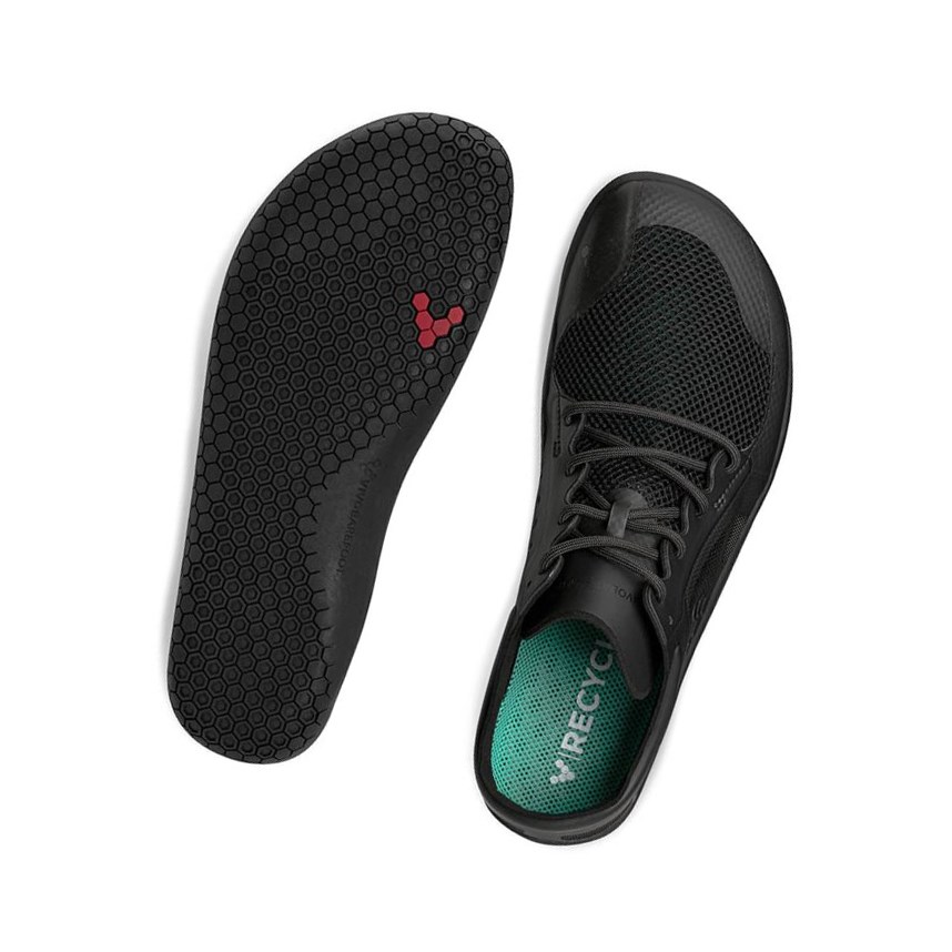 Tenis Para Correr Vivobarefoot Primus Lite II Mujer Negros | 097324CVM