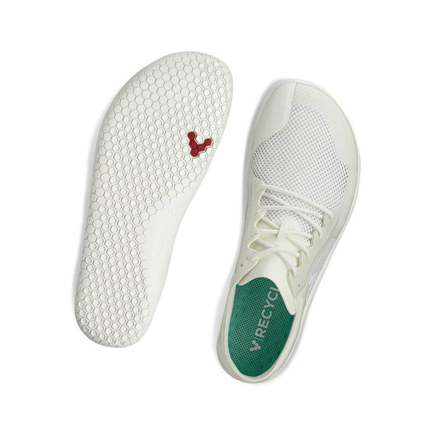 Tenis Para Correr Vivobarefoot Primus Lite II Mujer Blancos | 102643HXJ