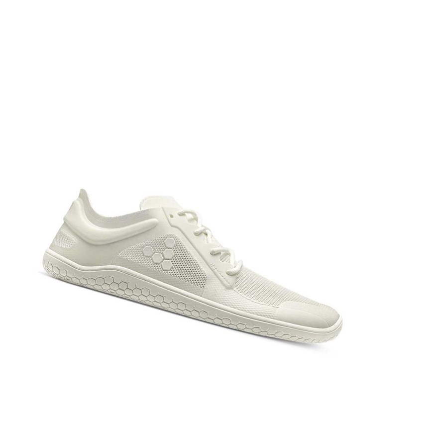 Tenis Para Correr Vivobarefoot Primus Lite III Hombre Blancos | 170285GPL