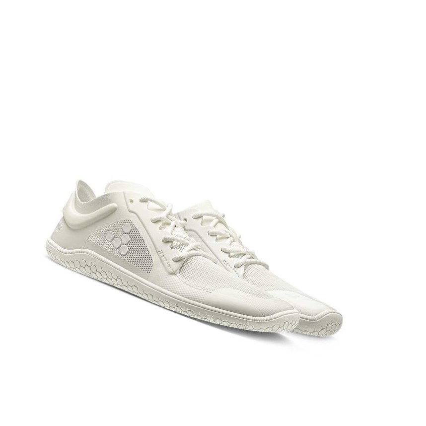 Tenis Para Correr Vivobarefoot Primus Lite III Hombre Blancos | 170285GPL