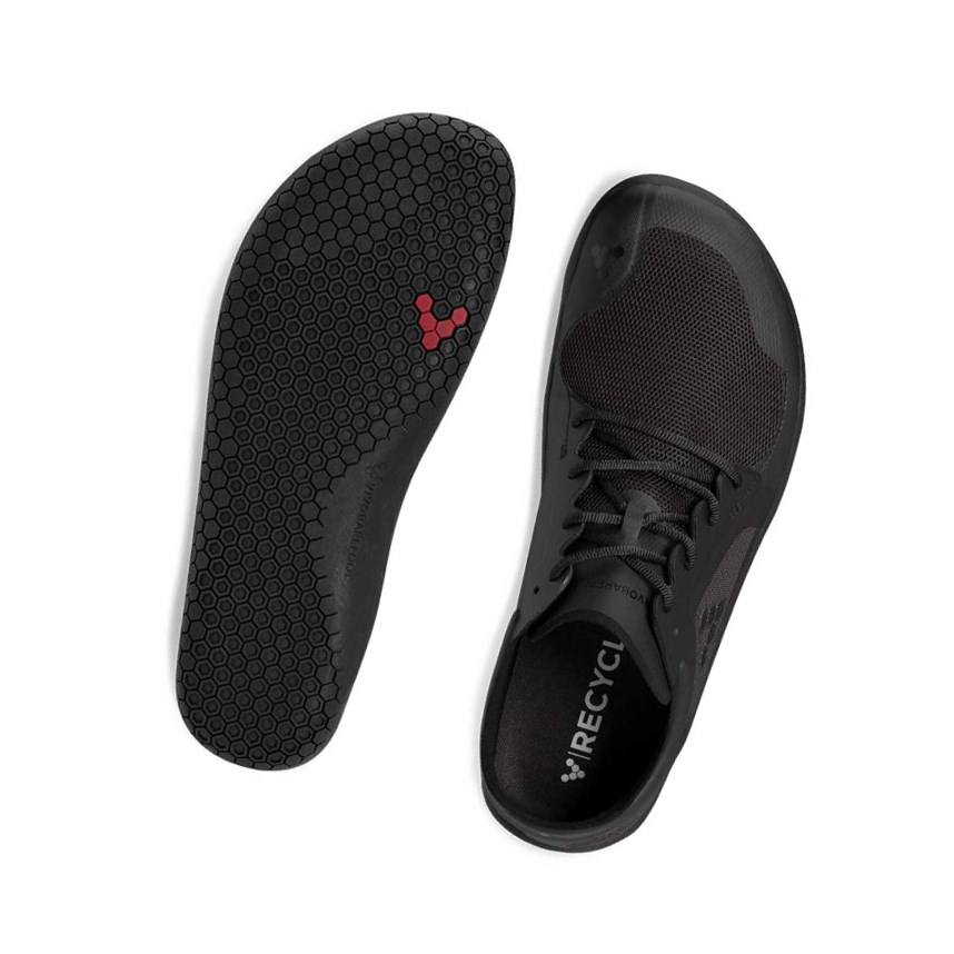 Tenis Para Correr Vivobarefoot Primus Lite III Hombre Negros | 172345GHP