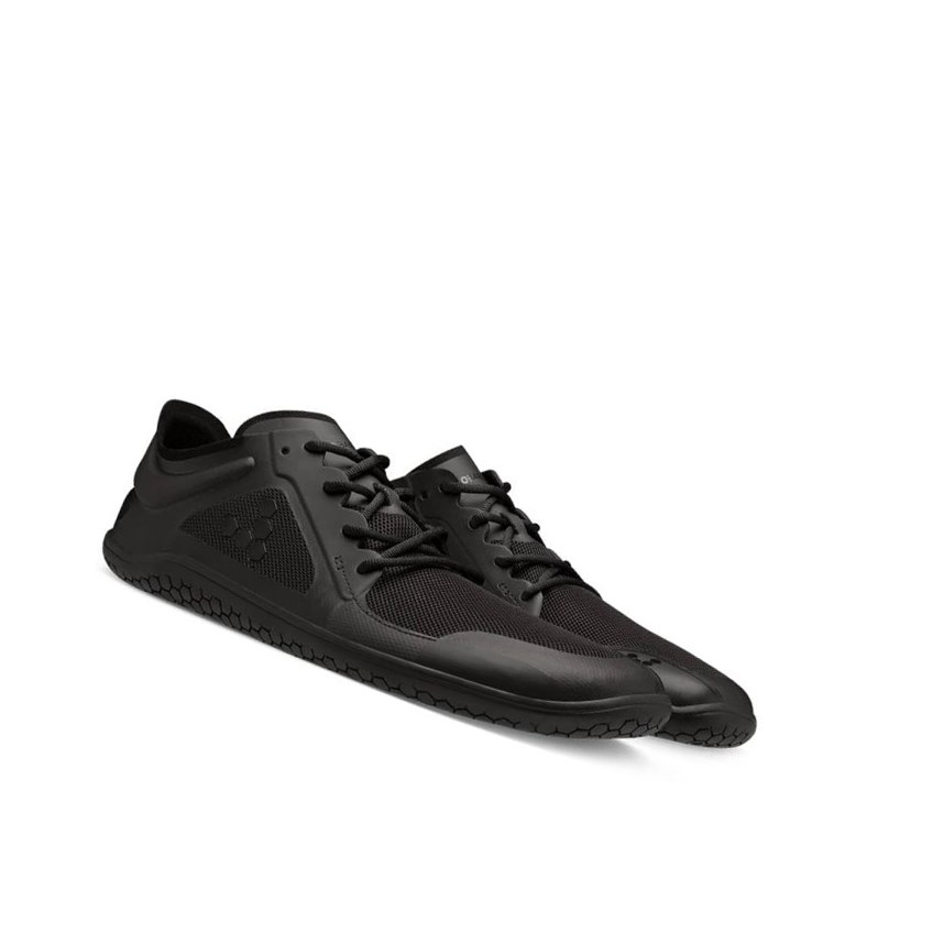 Tenis Para Correr Vivobarefoot Primus Lite III Hombre Negros | 172345GHP