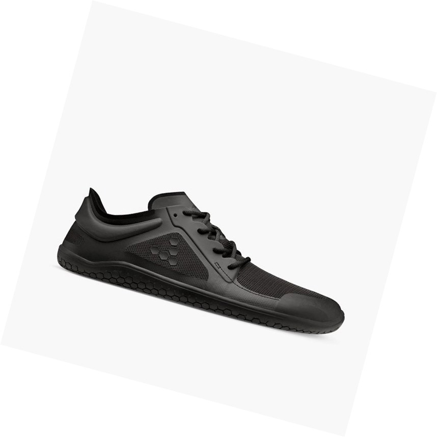 Tenis Para Correr Vivobarefoot Primus Lite III Hombre Negros | 306814MKQ