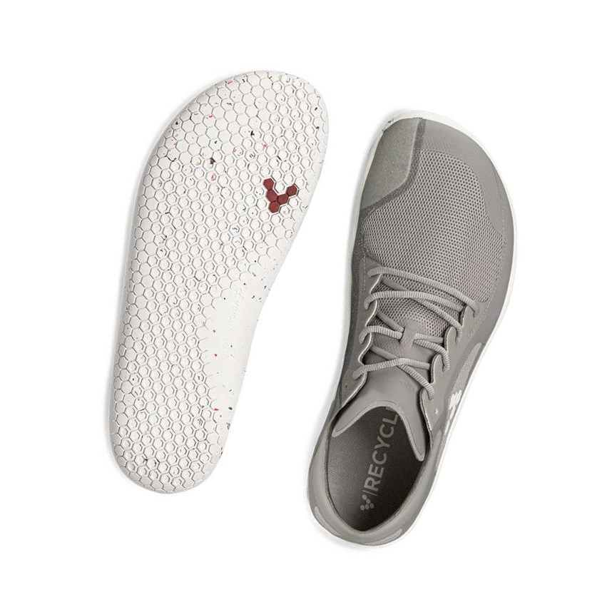 Tenis Para Correr Vivobarefoot Primus Lite III Mujer Grises | 347689LIO