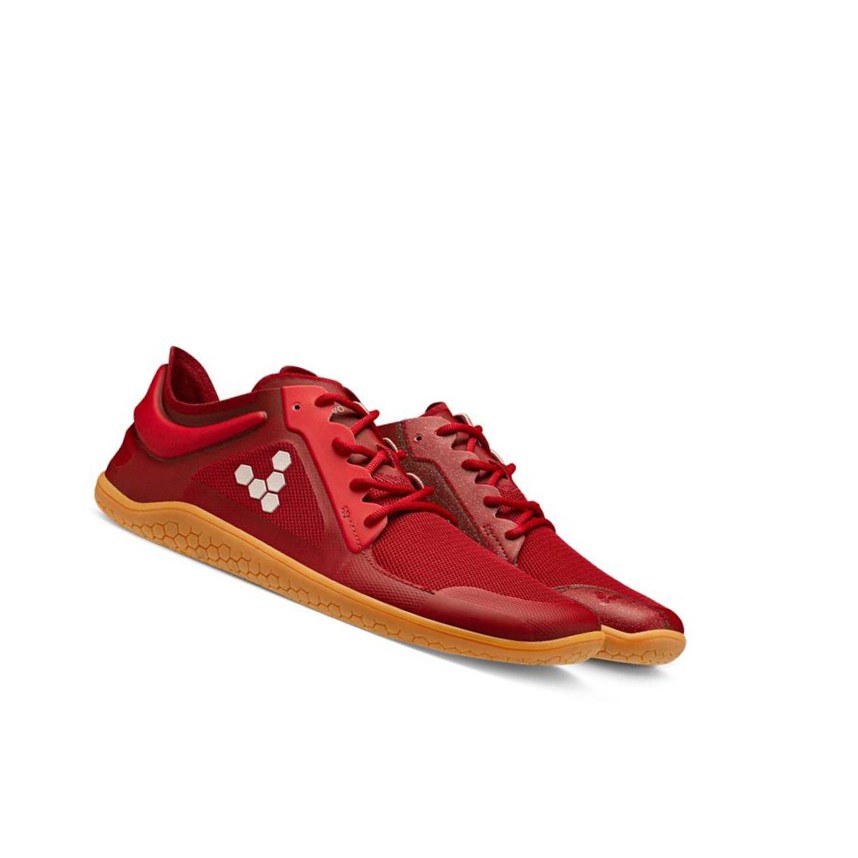 Tenis Para Correr Vivobarefoot Primus Lite III Hombre Rojos | 973054YZF