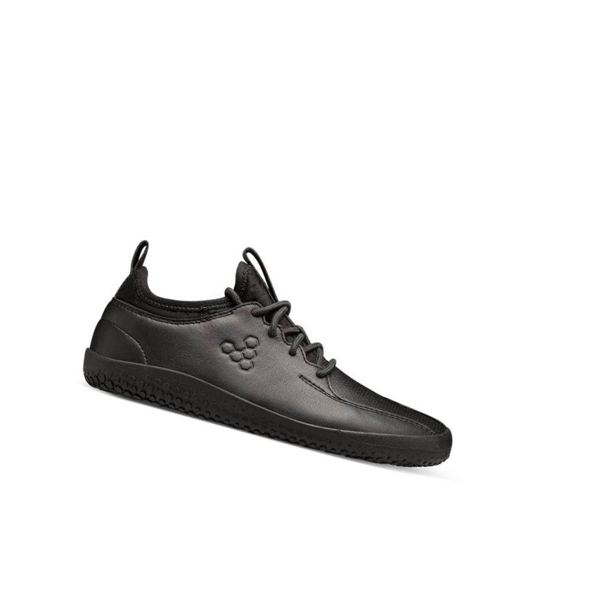 Tenis Para Correr Vivobarefoot Primus School II Juniors Niños Negros | 349870RNM