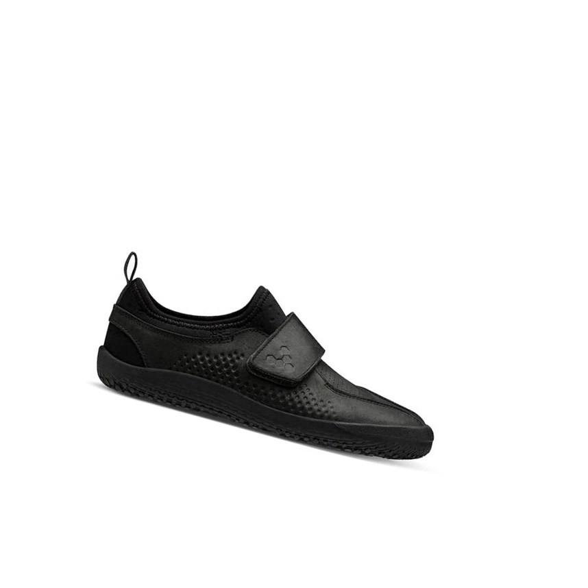 Tenis Para Correr Vivobarefoot Primus School Niños Negros | 795280KDX