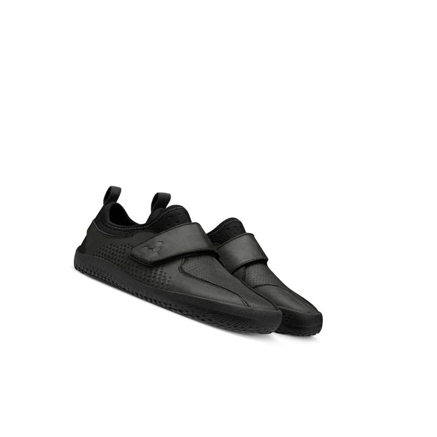 Tenis Para Correr Vivobarefoot Primus School Niños Negros | 795280KDX