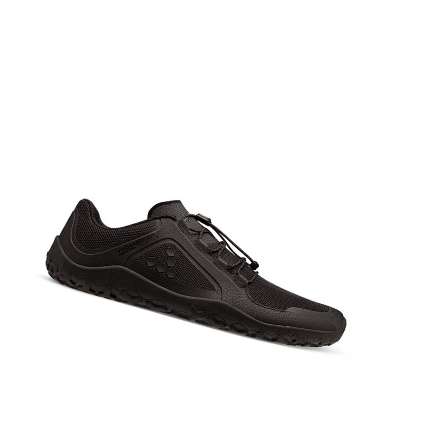 Tenis Para Correr Vivobarefoot Primus Trail II Firm Ground Hombre Negros | 306748LXW