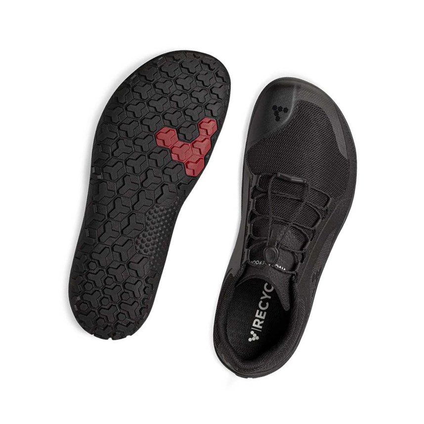 Tenis Para Correr Vivobarefoot Primus Trail II Firm Ground Mujer Negros | 753480CSK