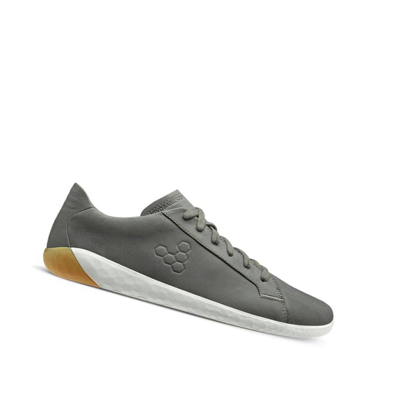 Tenis Vivobarefoot Geo Court II Hombre Grises | 256083BQR