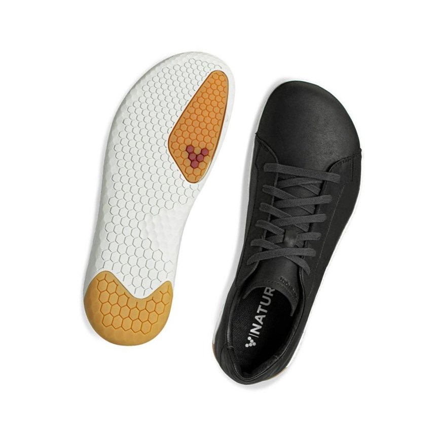 Tenis Vivobarefoot Geo Court II Hombre Negros | 430821MHQ