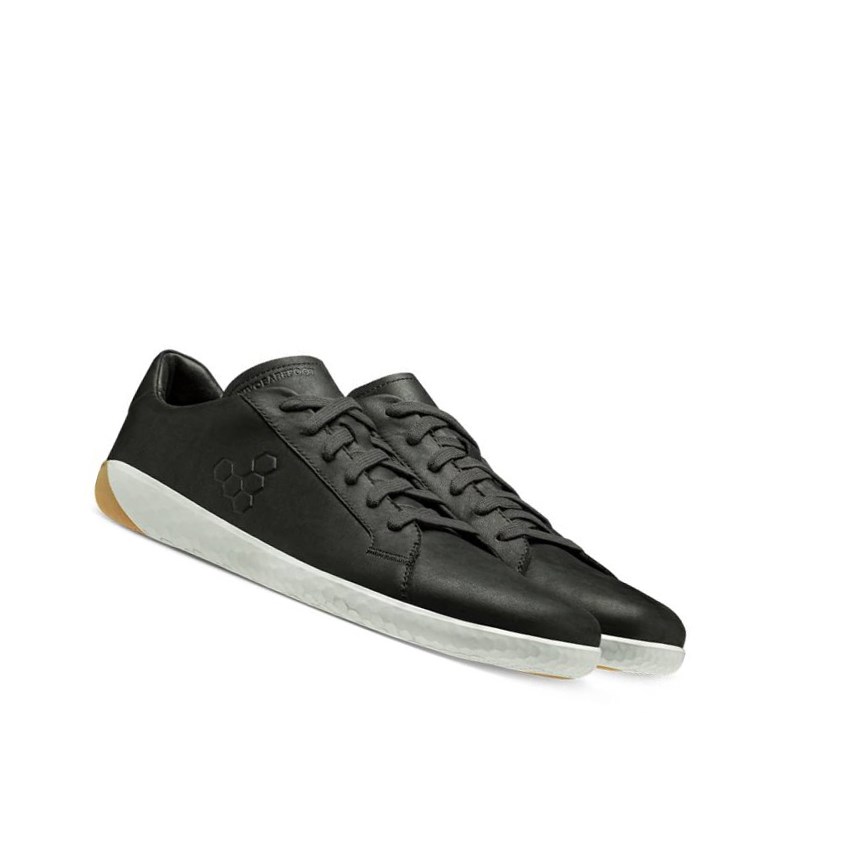 Tenis Vivobarefoot Geo Court II Hombre Negros | 430821MHQ