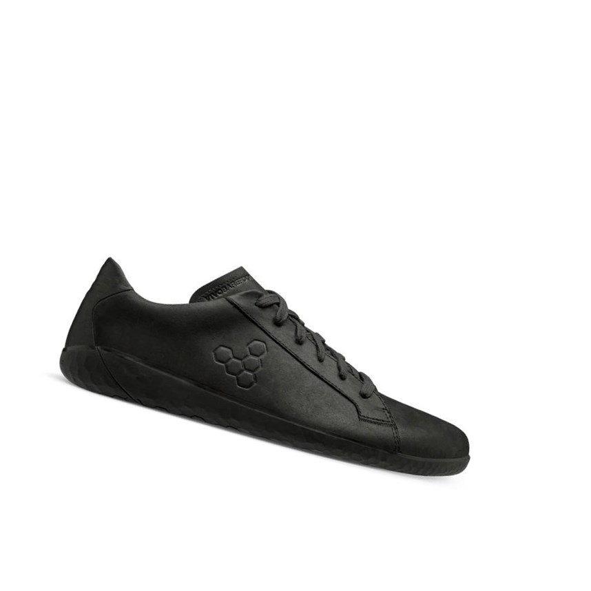 Tenis Vivobarefoot Geo Court II Hombre Negros | 691520HYC