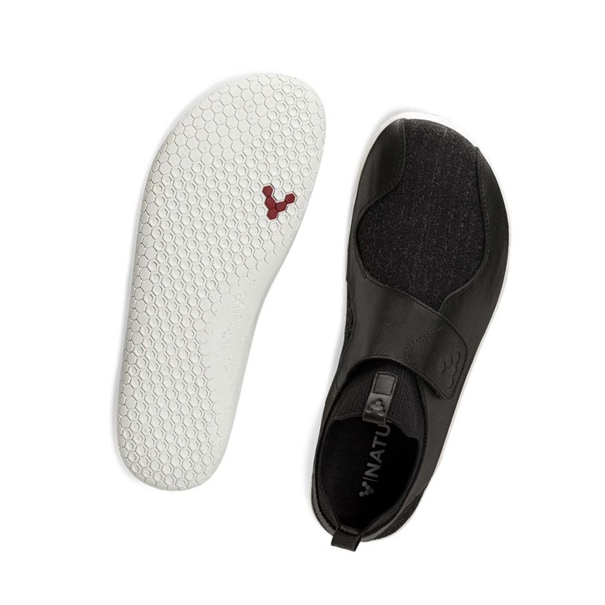 Zapatos Casuales Vivobarefoot Primus Knit EZ Mujer Negros | 375280YBZ