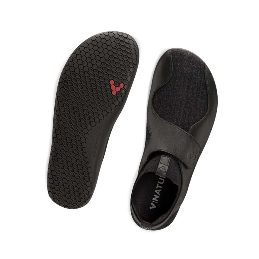 Zapatos Casuales Vivobarefoot Primus Knit EZ Hombre Negros | 859234NFZ