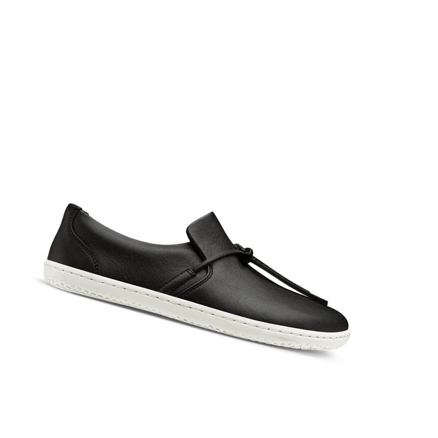 Zapatos Casuales Vivobarefoot Ra Slip on Mujer Negros | 516938QJZ