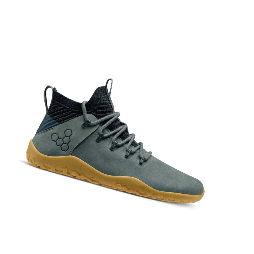 Zapatos Invierno Vivobarefoot Magna Trail Firm Ground Hombre Verdes | 610347VRI