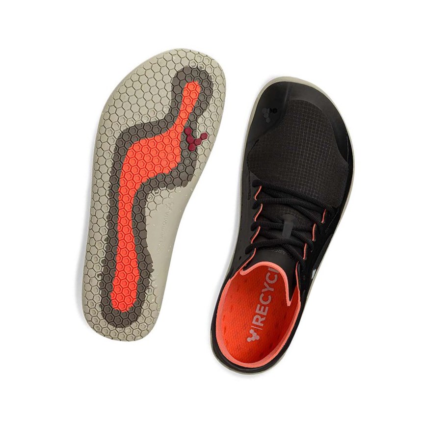 Zapatos Invierno Vivobarefoot Primus Lite II Invierno Mujer Negros | 297864QNL