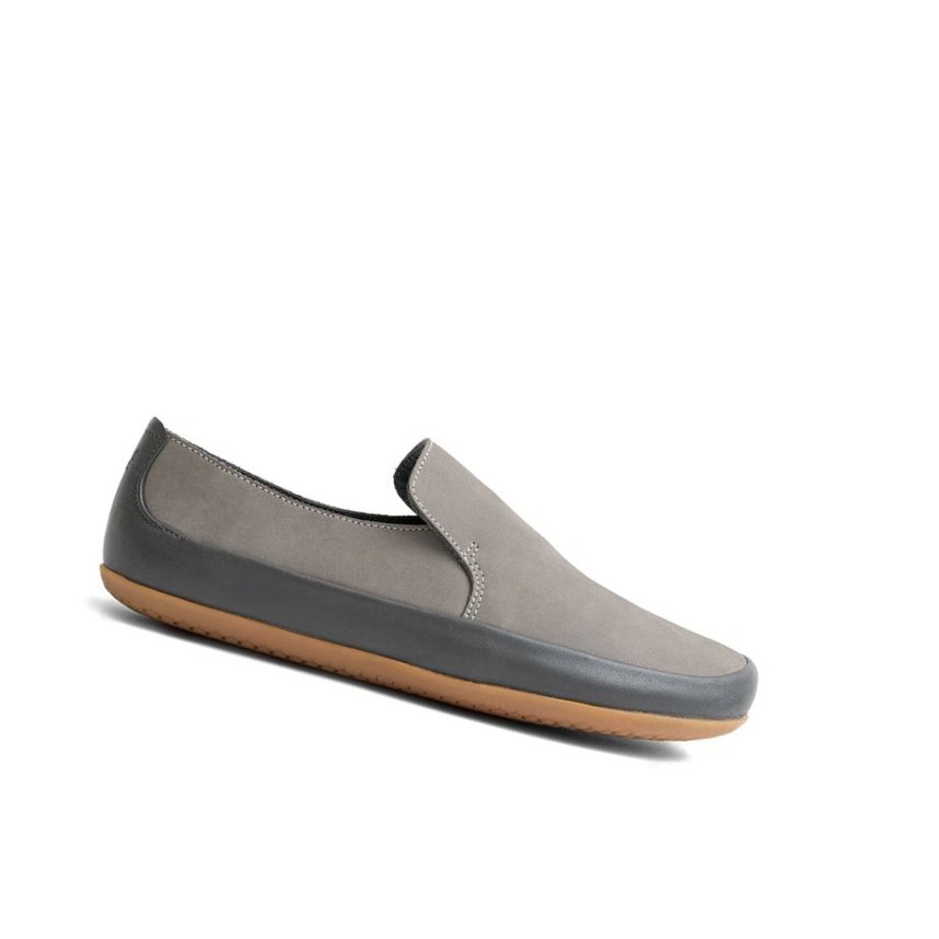 Zapatos de Vestir Vivobarefoot Opanka Mujer Grises | 246138GIF