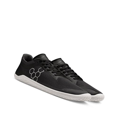 Tenis Para Correr Vivobarefoot Geo Racer II Mujer Negros | 035297SWL