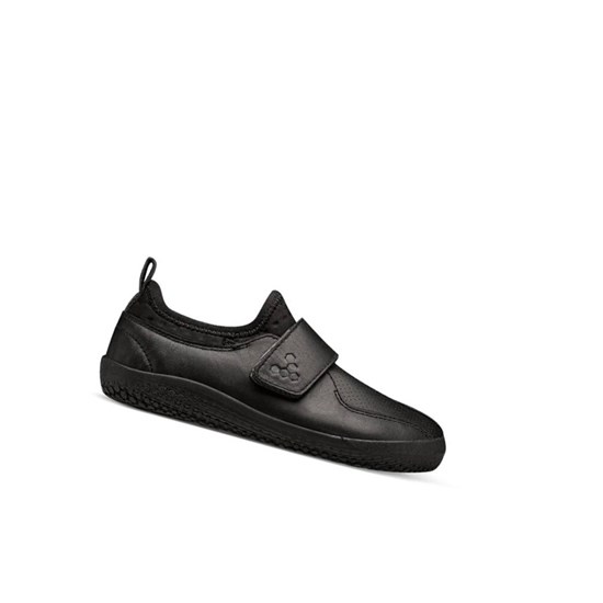 Tenis Para Correr Vivobarefoot Primus School II Niños Negros | 056297NZJ