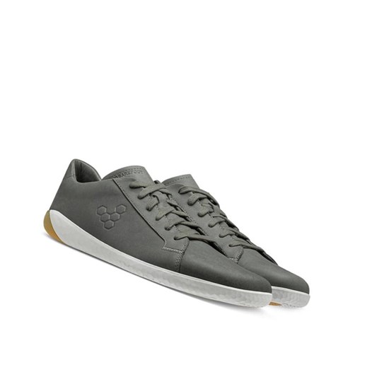 Tenis Vivobarefoot Geo Court II Hombre Grises | 256083BQR