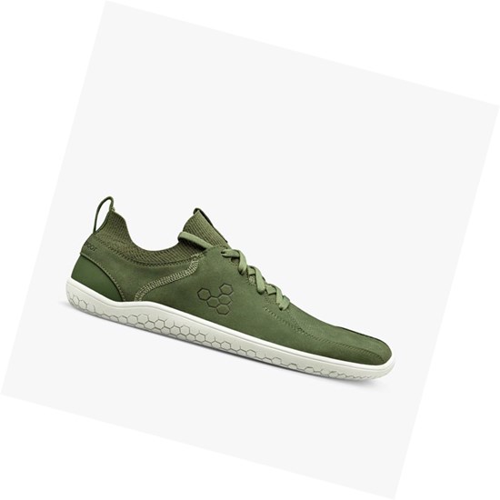 Tenis Vivobarefoot Primus Knit Lux Hombre Verdes | 504891JCN