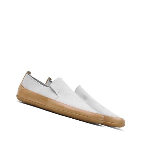 Zapatos de Vestir Vivobarefoot Opanka Mujer Blancos Beige | 194675AUW